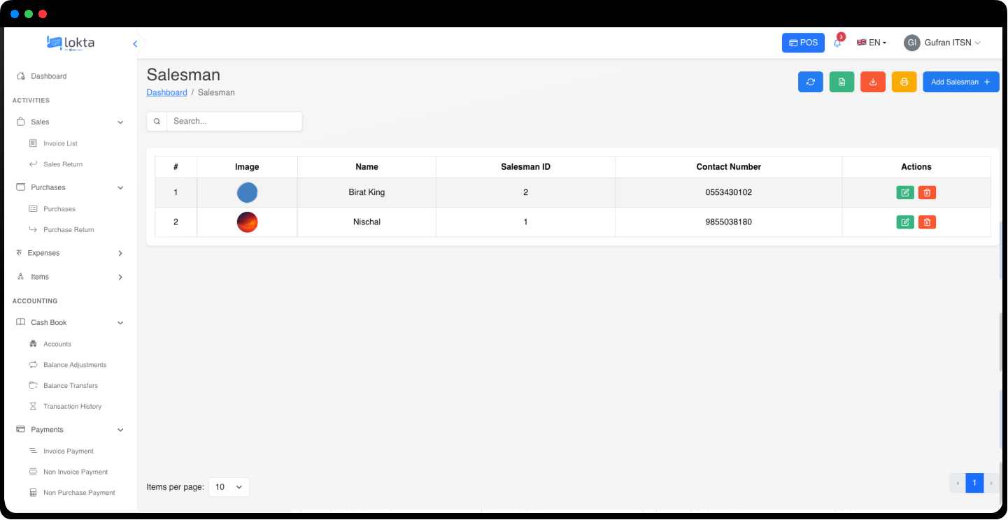 Lokta Management Tools